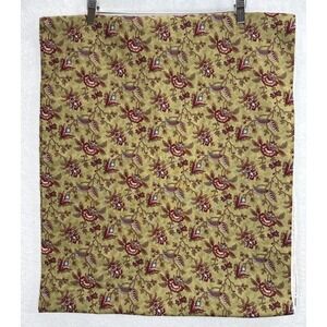 Gatherings By Bannock & Patek for MODA Green Maroon Fabric 5.5 Yards x 44"